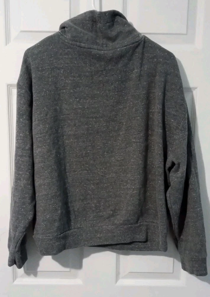 UNDERCOVER Felpa con cappuccio Victoria's Secret rosa con logo taglia M media grigia