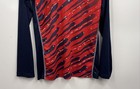 Reebok Men's Red Blue Washington Capitals Center Ice Long Sleeve T-Shirt Size XL — photo 5