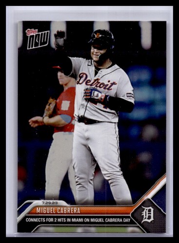 2023 Topps Now 630 Miguel Cabrera