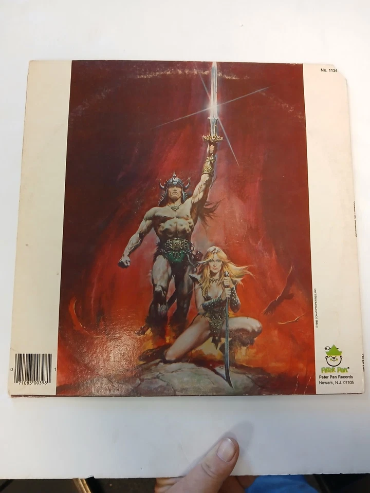 Conan The Barbarian - The Story Of The Exciting Movie LP - Peter Pan [1134] RARE - Image 2 of 4
