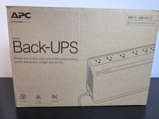 APC BE425M 6 Outlets 425VA 120V 180J Battery Back-UPS and Surge Protector -...