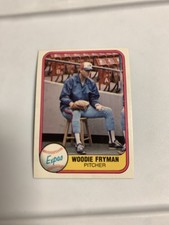 1981 Fleer Montreal Expos Woodie Fryman