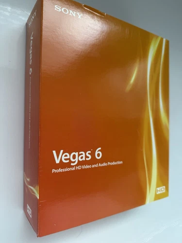 Sony Vegas 6 Professional HD Video and Audio Production Software (2005) - New