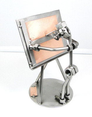 Figurine Architecte / Dessinateur Industriel - Hinz & Kunst - Acier - Neuf