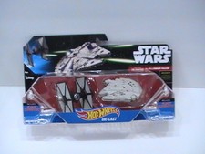 NEW Hot Wheels - Tie Fighter Vs Millennium Falcon (2-Pack) Star Wars Starships