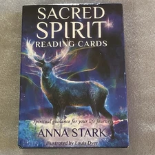 Sacred Spirits Oracle Deck 36 Cards Colorful New Tarot Metaphysical Magic Art