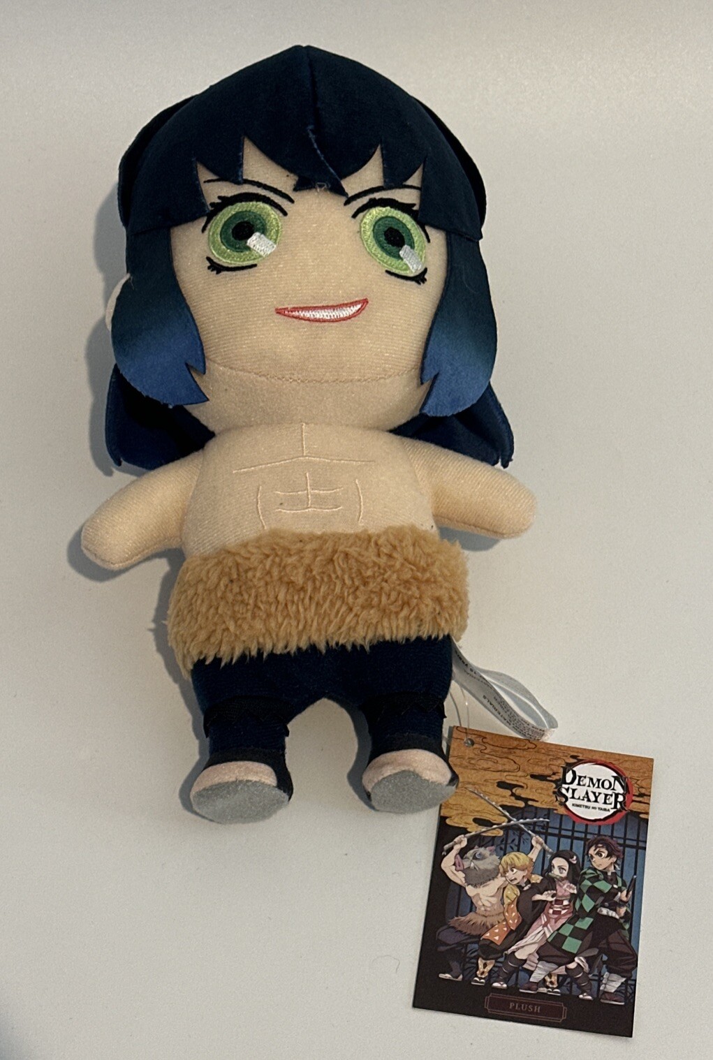 Demon Slayer 9 Plush - UNMASKED INOSUKE HASHIBIRA New Great Eastern 77234 NWT