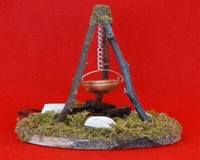 Kahlert Lagerfeuer Kessel Flackerlicht 40674 HöHe 160Mm