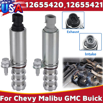 Intake & Exhaust VVT Solenoid Cam Actuator for Chevy Equinox GMC Terrain 10-17