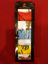 Disney Princess "A Week Of Socks" 7 Pairs Low Cuts. Shoe Size: 4-10