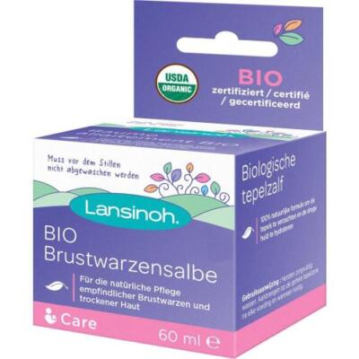 LANSINOH Bio Brustwarzensalbe 60 ml