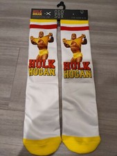 Odd Sox Socks Hulk Hogan Wrestling fun unique unusual USA America