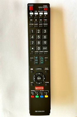 New GB105WJSA Replaced Remote Control for LC-60LE847U LC-60LE845U Sharp TV