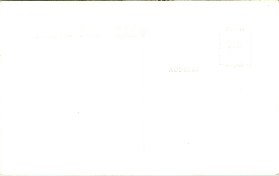 RPPC Los Lunas New Mexico NM Court House w Lot & Car UNP Postcard P10 - Image 2 of 2