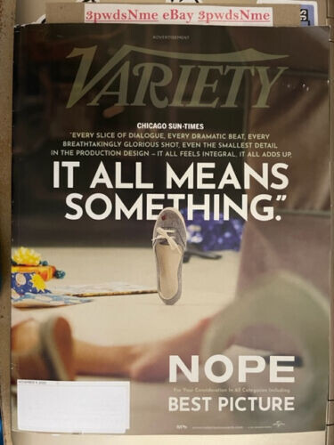 VARIETY MAGAZINE NOVEMBER 9 2022 BRAVE NEW WAKANDA RESCUING BLACK PANTHER