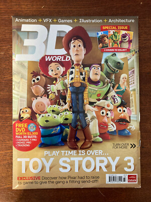 3d World Magazine Uk September 10 Toy Story 3 With Dvd Card Sleeve New Ebay 3d World Magazine Uk September 10 Toy Story 3 With Dvd Card Sleeve New Ebay