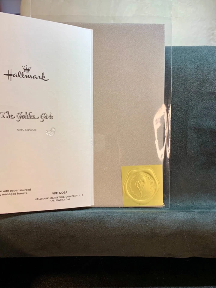 Tarjeta de aniversario Golden Girls Relationship Is Golden Foto 4 de 4