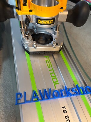 Dewalt DNP612 Router Plunge Base Type 1 Guide Rail Adapter to Festool ...