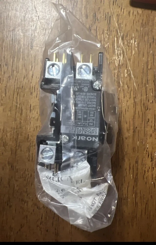 Noark Part# N4164 Definite Purpose Contactor 1.5P 40A 24VAC - Image 3 of 4