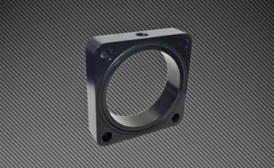 Torque Solution Throttle Body Spacer (Black) Fits BRZ/FR-S 13+