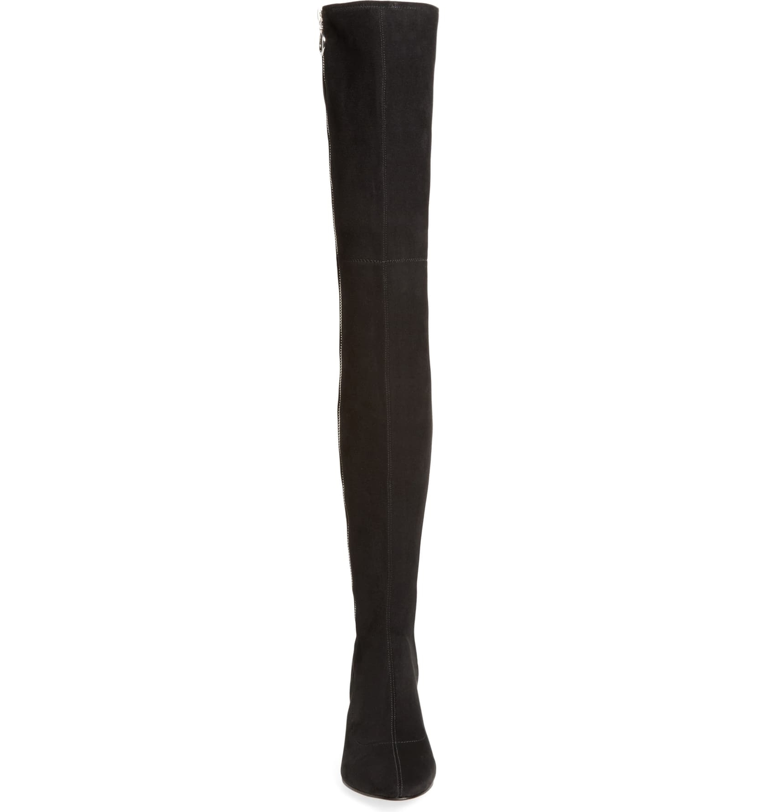 Dolce Vita Vix Women Black Thigh High Faux Suede Side Zipper Tall Boots Size 5.5 eBay