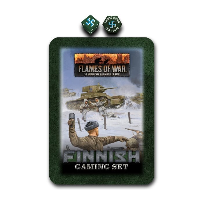 Finnish Gaming Set - Token Set - Brand New - Flames of War