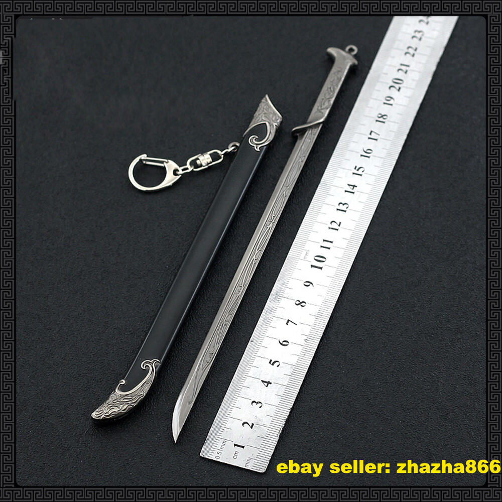 1/6 8.66'' Long Sword With Scabbard For Thranduil 12'' Action Figure Custom Doll