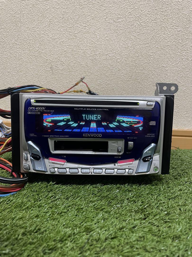 KENWOOD DPX-4000V dual-size CD Cassette Player 2DIN