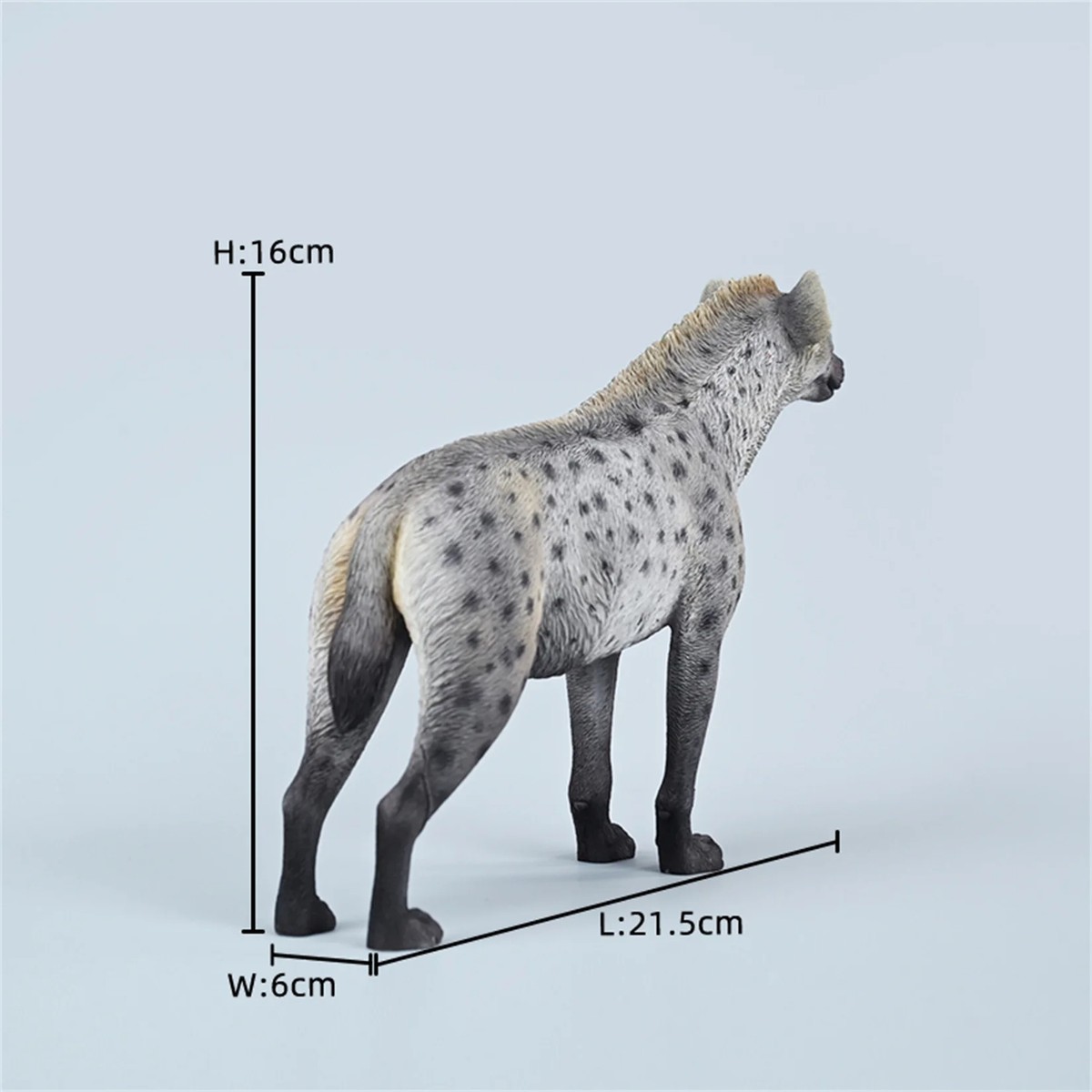 JXK 1/6 Hyenas Figure Brown Hyena Adult Toys Xmas Gift GK Animal