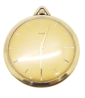 Rare Antique Vintage Swiss Heteca Goldfilled Pocket Watch 20