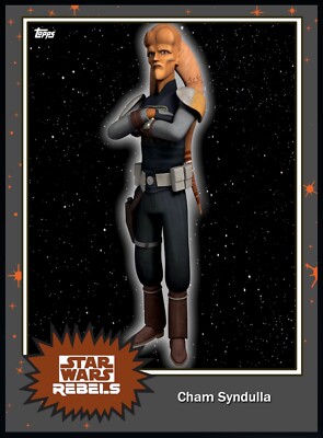 TOPPS STAR WARS DIGITAL CARD TRADER - Mystery ?? Base Tier 9 Cham Syndulla 75 CC