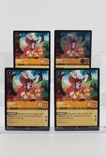 Disney Lorcana Goofy - Musketeer Swordsman 12/204 Ursula's Return - 4 Cards