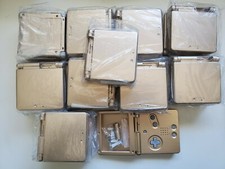 20 set gba sp game boy advance sp shell, housing POOR QUALITY gold.