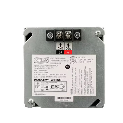 7.6VDC Hardwired Power Converter for 6VDC Flush Valves and Faucets
