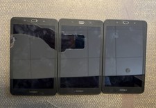 Lot of 3 Samsung galaxy Tabs E CE0890 Verizon NONFunctioning Tablets Android.