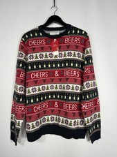 CHRISTMAS Jumper - XL - Red - New With Tag  s -Men  s