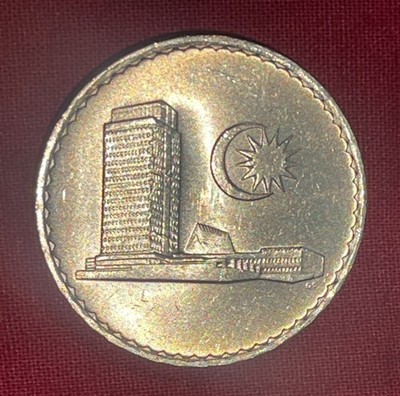 1977 MALAYSIA - 50 Sen - Parliment House UNCIRCULATED Lot Of 3 Coins