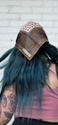 Vintage Christian Dior Silk Scarf Oblique Trotter Brown Cream 23 Inch Bandana  — photo 1