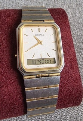 Seltene Vintage Casio Linage Lin300 Uhr