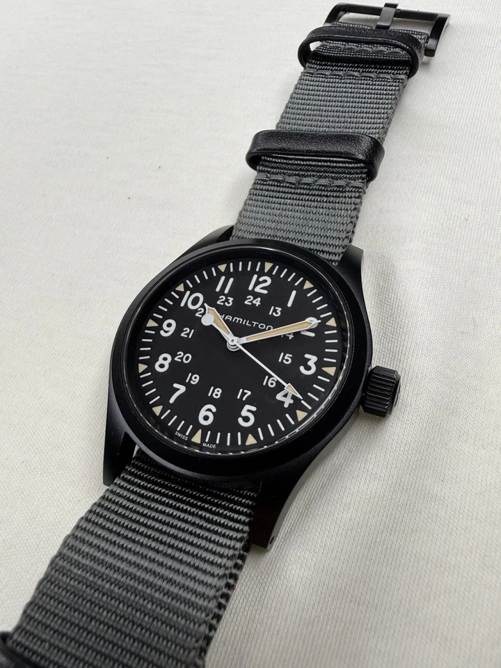 Hamilton Khaki Field Mechanical 38mm Black PVD H69409930 Full Set, photo 4 of 5