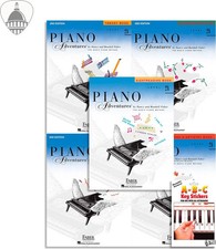 Faber Piano Adventures Level 2A Bundle- Lesson, Performance, Technique and Ar...