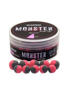 Haldorado Monster Pop-Ups 9/11mm Blueberry Squid Carp Hookbait High Buoyancy