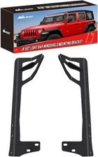 Nilight Windshield Frame Mounting Bracket for 50 Inch LED Light Bar on Wrangler