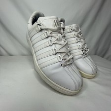 K-Swiss Women's Classic VN 93343-101-M White/White Leather Size US 9.0