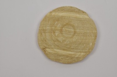 Antique Alabaster Fragment Middle East Cuneiform Inscription