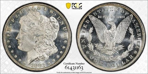 1883 $1 PCGS Gold Label MS64PL 🔥PROOF LIKE🔥 SILVER MORGAN DOLLAR USA MINT COIN