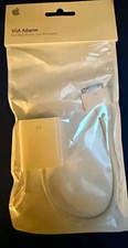Genuine Apple VGA Adapter MC552ZM/B A1368 30-Pin iPad iPhone iPod New Old Stock