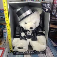 Vintage Kmart New Years Bear 2000 Millennium Edition 18" Plays Count Down NEW