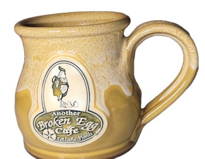 Deneen Pottery Another Broken Egg Cafe Shreveport , LA Coffee Mug Cup 2014