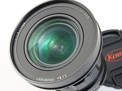 Kowa Prominar 12mm F1.8 Wide Angle Prime Lens Black for MFT